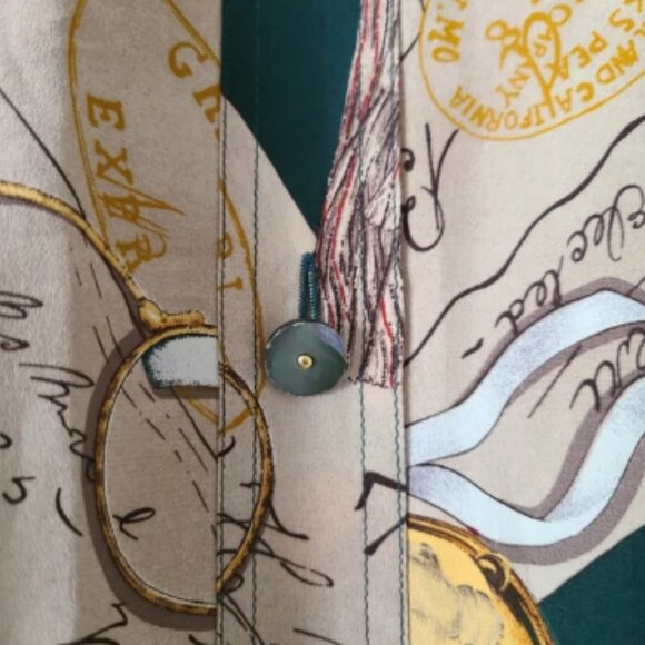 Laurèl By Escada Vintage Silk Blouse - Picture 2 of 6